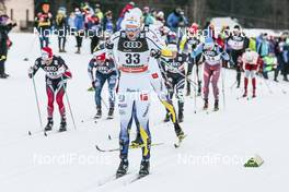 07.01.2017, Val di Fiemme, Italy (ITA): Viktor Thorn (SWE) - FIS world cup cross-country, tour de ski, mass men, Val di Fiemme (ITA). www.nordicfocus.com. © Modica/NordicFocus. Every downloaded picture is fee-liable.