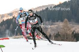 07.01.2017, Val di Fiemme, Italy (ITA): Toni Livers (SUI) - FIS world cup cross-country, tour de ski, mass men, Val di Fiemme (ITA). www.nordicfocus.com. © Modica/NordicFocus. Every downloaded picture is fee-liable.