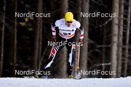 14.01.2017, Toblach, Italy (ITA): Dominik Baldauf (AUT) - FIS world cup cross-country, individual sprint, Toblach (ITA). www.nordicfocus.com. © Thibaut/NordicFocus. Every downloaded picture is fee-liable.