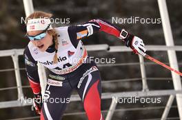 14.01.2017, Toblach, Italy (ITA): Marthe Kristoffersen (NOR) - FIS world cup cross-country, individual sprint, Toblach (ITA). www.nordicfocus.com. © Thibaut/NordicFocus. Every downloaded picture is fee-liable.