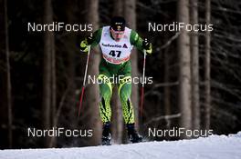 14.01.2017, Toblach, Italy (ITA): Phillip Bellingham (AUS) - FIS world cup cross-country, individual sprint, Toblach (ITA). www.nordicfocus.com. © Thibaut/NordicFocus. Every downloaded picture is fee-liable.
