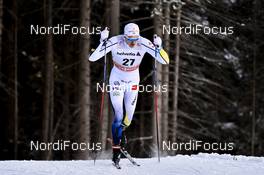 14.01.2017, Toblach, Italy (ITA): Johan Edin (SWE) - FIS world cup cross-country, individual sprint, Toblach (ITA). www.nordicfocus.com. © Thibaut/NordicFocus. Every downloaded picture is fee-liable.
