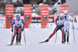 14.01.2017, Toblach, Italy (ITA): Gleb Retivykh (RUS), Johannes Hoesflot Klaebo (NOR), Oskar Svensson (SWE) - FIS world cup cross-country, individual sprint, Toblach (ITA). www.nordicfocus.com. © Thibaut/NordicFocus. Every downloaded picture is fee-liable.