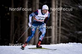 14.01.2017, Toblach, Italy (ITA): Andrew Newell (USA) - FIS world cup cross-country, individual sprint, Toblach (ITA). www.nordicfocus.com. © Thibaut/NordicFocus. Every downloaded picture is fee-liable.