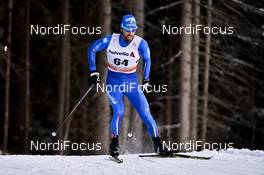 14.01.2017, Toblach, Italy (ITA): Fabio Pasini (ITA) - FIS world cup cross-country, individual sprint, Toblach (ITA). www.nordicfocus.com. © Thibaut/NordicFocus. Every downloaded picture is fee-liable.