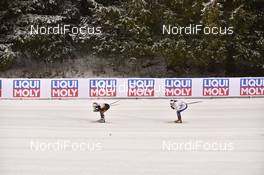 14.01.2017, Toblach, Italy (ITA): Sandra Ringwald (GER), Anna Dyvik (SWE) - FIS world cup cross-country, individual sprint, Toblach (ITA). www.nordicfocus.com. © Thibaut/NordicFocus. Every downloaded picture is fee-liable.