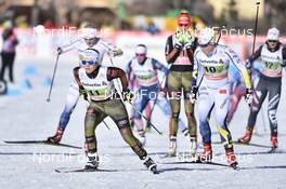 15.01.2017, Toblach, Italy (ITA): Sandra Ringwald (GER), Hanna Falk (SWE) - FIS world cup cross-country, team sprint, Toblach (ITA). www.nordicfocus.com. © Thibaut/NordicFocus. Every downloaded picture is fee-liable.