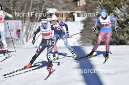15.01.2017, Toblach, Italy (ITA): Ilaria Debertolis (ITA), Natalia Matveeva (RUS) - FIS world cup cross-country, team sprint, Toblach (ITA). www.nordicfocus.com. © Thibaut/NordicFocus. Every downloaded picture is fee-liable.