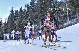 15.01.2017, Toblach, Italy (ITA): Ida Ingemarsdotter (SWE), Denise Herrmann (GER), Astrid Uhrenholdt Jacobsen (NOR) - FIS world cup cross-country, team sprint, Toblach (ITA). www.nordicfocus.com. © Thibaut/NordicFocus. Every downloaded picture is fee-liable.