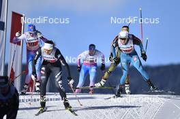 15.01.2017, Toblach, Italy (ITA): Delphine Claudel (FRA) - FIS world cup cross-country, team sprint, Toblach (ITA). www.nordicfocus.com. © Thibaut/NordicFocus. Every downloaded picture is fee-liable.