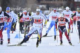 15.01.2017, Toblach, Italy (ITA): Emil Joensson (SWE), Haavard Solaas Taugboel (NOR) - FIS world cup cross-country, team sprint, Toblach (ITA). www.nordicfocus.com. © Thibaut/NordicFocus. Every downloaded picture is fee-liable.