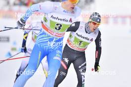 15.01.2017, Toblach, Italy (ITA): Federico Pellegrino (ITA) - FIS world cup cross-country, team sprint, Toblach (ITA). www.nordicfocus.com. © Thibaut/NordicFocus. Every downloaded picture is fee-liable.