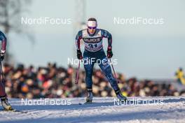 21.01.2017, Ulricehamn, Sweden (SWE): Kikkan Randall (USA) - FIS world cup cross-country, 10km women, Ulricehamn (SWE). www.nordicfocus.com. © Modica/NordicFocus. Every downloaded picture is fee-liable.