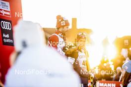 21.01.2017, Ulricehamn, Sweden (SWE): Alex Harvey (CAN), Marcus Hellner (SWE), (l-r) - FIS world cup cross-country, 15km men, Ulricehamn (SWE). www.nordicfocus.com. © Modica/NordicFocus. Every downloaded picture is fee-liable.
