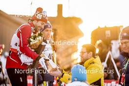21.01.2017, Ulricehamn, Sweden (SWE): Alex Harvey (CAN), Marcus Hellner (SWE), (l-r) - FIS world cup cross-country, 15km men, Ulricehamn (SWE). www.nordicfocus.com. © Modica/NordicFocus. Every downloaded picture is fee-liable.