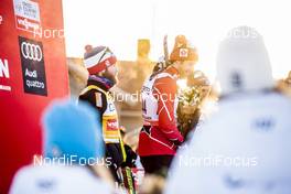 21.01.2017, Ulricehamn, Sweden (SWE): Martin Johnsrud Sundby (NOR), Alex Harvey (CAN), Marcus Hellner (SWE), (l-r) - FIS world cup cross-country, 15km men, Ulricehamn (SWE). www.nordicfocus.com. © Modica/NordicFocus. Every downloaded picture is fee-liable.