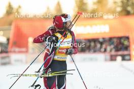 21.01.2017, Ulricehamn, Sweden (SWE): Alex Harvey (CAN), Martin Johnsrud Sundby (NOR), (l-r)  - FIS world cup cross-country, 15km men, Ulricehamn (SWE). www.nordicfocus.com. © Modica/NordicFocus. Every downloaded picture is fee-liable.