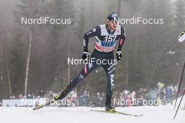 22.01.2017, Ulricehamn, Sweden (SWE): Sebastiano Pellegrin (ITA) - FIS world cup cross-country, 4x7.5km men, Ulricehamn (SWE). www.nordicfocus.com. © Modica/NordicFocus. Every downloaded picture is fee-liable.