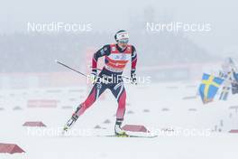 22.01.2017, Ulricehamn, Sweden (SWE): Marit Bjoergen (NOR) - FIS world cup cross-country, 4x5km women, Ulricehamn (SWE). www.nordicfocus.com. © Modica/NordicFocus. Every downloaded picture is fee-liable.