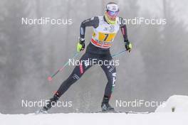22.01.2017, Ulricehamn, Sweden (SWE): Elisa Brocard (ITA) - FIS world cup cross-country, 4x5km women, Ulricehamn (SWE). www.nordicfocus.com. © Modica/NordicFocus. Every downloaded picture is fee-liable.