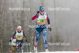 22.01.2017, Ulricehamn, Sweden (SWE): Sadie Bjornsen (USA) - FIS world cup cross-country, 4x5km women, Ulricehamn (SWE). www.nordicfocus.com. © Modica/NordicFocus. Every downloaded picture is fee-liable.
