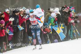 22.01.2017, Ulricehamn, Sweden (SWE): Rosie Brennan (USA) - FIS world cup cross-country, 4x5km women, Ulricehamn (SWE). www.nordicfocus.com. © Modica/NordicFocus. Every downloaded picture is fee-liable.