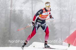 22.01.2017, Ulricehamn, Sweden (SWE): Astrid Uhrenholdt Jacobsen (NOR) - FIS world cup cross-country, 4x5km women, Ulricehamn (SWE). www.nordicfocus.com. © Modica/NordicFocus. Every downloaded picture is fee-liable.
