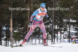28.01.2017, Falun Sweden (SWE): Natalia Matveeva (RUS) - FIS world cup cross-country, individual sprint, Falun (SWE). www.nordicfocus.com. © Modica/NordicFocus. Every downloaded picture is fee-liable.