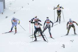 28.01.2017, Falun Sweden (SWE): Laurien Van Der Graaff (SUI), Gaia Vuerich (ITA) - FIS world cup cross-country, individual sprint, Falun (SWE). www.nordicfocus.com. © Modica/NordicFocus. Every downloaded picture is fee-liable.