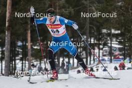 28.01.2017, Falun Sweden (SWE): Alvar Johannes Alev (EST) - FIS world cup cross-country, individual sprint, Falun (SWE). www.nordicfocus.com. © Modica/NordicFocus. Every downloaded picture is fee-liable.