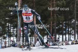 28.01.2017, Falun Sweden (SWE): Maicol Rastelli (ITA) - FIS world cup cross-country, individual sprint, Falun (SWE). www.nordicfocus.com. © Modica/NordicFocus. Every downloaded picture is fee-liable.