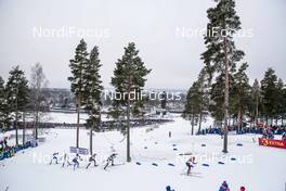 28.01.2017, Falun Sweden (SWE): Competitors during the finals (l-r)  - FIS world cup cross-country, individual sprint, Falun (SWE). www.nordicfocus.com. © Modica/NordicFocus. Every downloaded picture is fee-liable.