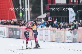 28.01.2017, Falun Sweden (SWE): Maiken Caspersen Falla (NOR), Heidi Weng (NOR), (l-r)  - FIS world cup cross-country, individual sprint, Falun (SWE). www.nordicfocus.com. © Modica/NordicFocus. Every downloaded picture is fee-liable.