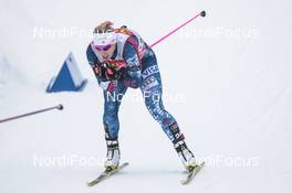 28.01.2017, Falun Sweden (SWE): Kikkan Randall (USA) - FIS world cup cross-country, individual sprint, Falun (SWE). www.nordicfocus.com. © Modica/NordicFocus. Every downloaded picture is fee-liable.