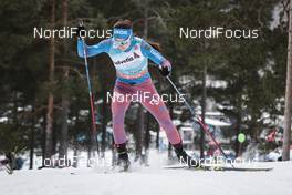 28.01.2017, Falun Sweden (SWE): Yulia Belorukova (RUS) - FIS world cup cross-country, individual sprint, Falun (SWE). www.nordicfocus.com. © Modica/NordicFocus. Every downloaded picture is fee-liable.