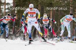 28.01.2017, Falun Sweden (SWE): Ida Ingemarsdotter (SWE), Astrid Uhrenholdt Jacobsen (NOR), Katja Visnar (SLO), (l-r)  - FIS world cup cross-country, individual sprint, Falun (SWE). www.nordicfocus.com. © Modica/NordicFocus. Every downloaded picture is fee-liable.