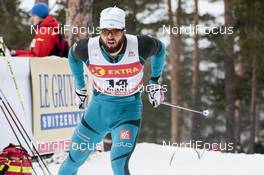 28.01.2017, Falun Sweden (SWE): Baptiste Gros (FRA) - FIS world cup cross-country, individual sprint, Falun (SWE). www.nordicfocus.com. © Modica/NordicFocus. Every downloaded picture is fee-liable.