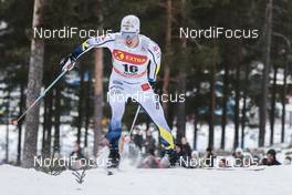 28.01.2017, Falun Sweden (SWE): Calle Halfvarsson (SWE) - FIS world cup cross-country, individual sprint, Falun (SWE). www.nordicfocus.com. © Modica/NordicFocus. Every downloaded picture is fee-liable.