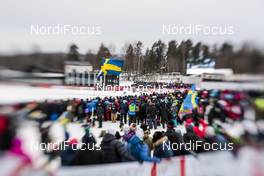28.01.2017, Falun Sweden (SWE): Competitors in the finish of the race   - FIS world cup cross-country, individual sprint, Falun (SWE). www.nordicfocus.com. © Modica/NordicFocus. Every downloaded picture is fee-liable.