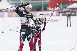 29.01.2017, Falun Sweden (SWE): Marit Bjoergen (NOR) - FIS world cup cross-country, mass women, Falun (SWE). www.nordicfocus.com. © Modica/NordicFocus. Every downloaded picture is fee-liable.