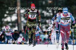 29.01.2017, Falun Sweden (SWE): Victoria Carl (GER) - FIS world cup cross-country, mass women, Falun (SWE). www.nordicfocus.com. © Modica/NordicFocus. Every downloaded picture is fee-liable.