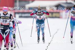 29.01.2017, Falun Sweden (SWE): Jessica Diggins (USA) - FIS world cup cross-country, mass women, Falun (SWE). www.nordicfocus.com. © Modica/NordicFocus. Every downloaded picture is fee-liable.