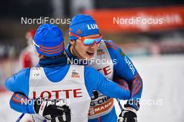 03.02.2017, Pyeong Chang, Korea (KOR): Gleb Retivykh (RUS), Andrey Parfenov (RUS) - FIS world cup cross-country, individual sprint, Pyeong Chang (KOR). www.nordicfocus.com. © Thibaut/NordicFocus. Every downloaded picture is fee-liable.