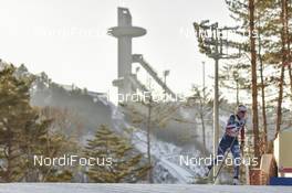 03.02.2017, Pyeong Chang, Korea (KOR): Sophie Caldwell (USA) - FIS world cup cross-country, individual sprint, Pyeong Chang (KOR). www.nordicfocus.com. © Thibaut/NordicFocus. Every downloaded picture is fee-liable.