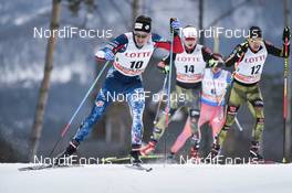 04.02.2017, Pyeong Chang, Korea (KOR): Scott Patterson (USA), Valentin Maettig (GER), Thomas Wick (GER) - FIS world cup cross-country, skiathlon men, Pyeong Chang (KOR). www.nordicfocus.com. © Thibaut/NordicFocus. Every downloaded picture is fee-liable.