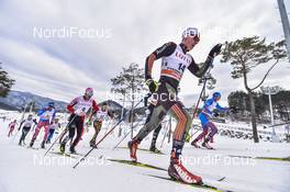 04.02.2017, Pyeong Chang, Korea (KOR): Thomas Wick (GER), Keishin Yoshida (JPN), Valentin Maettig (GER) - FIS world cup cross-country, skiathlon men, Pyeong Chang (KOR). www.nordicfocus.com. © Thibaut/NordicFocus. Every downloaded picture is fee-liable.