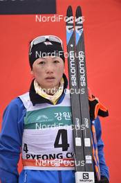 04.02.2017, Pyeong Chang, Korea (KOR): Masako Ishida (JPN) - FIS world cup cross-country, skiathlon women, Pyeong Chang (KOR). www.nordicfocus.com. © Thibaut/NordicFocus. Every downloaded picture is fee-liable.