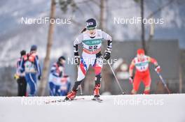 04.02.2017, Pyeong Chang, Korea (KOR): Chae-won Lee (KOR) - FIS world cup cross-country, skiathlon women, Pyeong Chang (KOR). www.nordicfocus.com. © Thibaut/NordicFocus. Every downloaded picture is fee-liable.