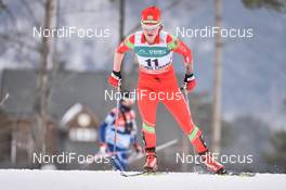 04.02.2017, Pyeong Chang, Korea (KOR): Yulia Tikhonova (BLR) - FIS world cup cross-country, skiathlon women, Pyeong Chang (KOR). www.nordicfocus.com. © Thibaut/NordicFocus. Every downloaded picture is fee-liable.