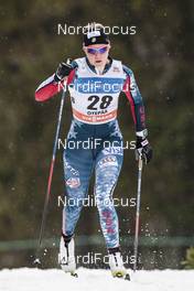 19.02.2017, Otepaeae, Estonia (EST): Sadie Bjornsen (USA) - FIS world cup cross-country, 10km women, Otepaeae (EST). www.nordicfocus.com. © Modica/NordicFocus. Every downloaded picture is fee-liable.